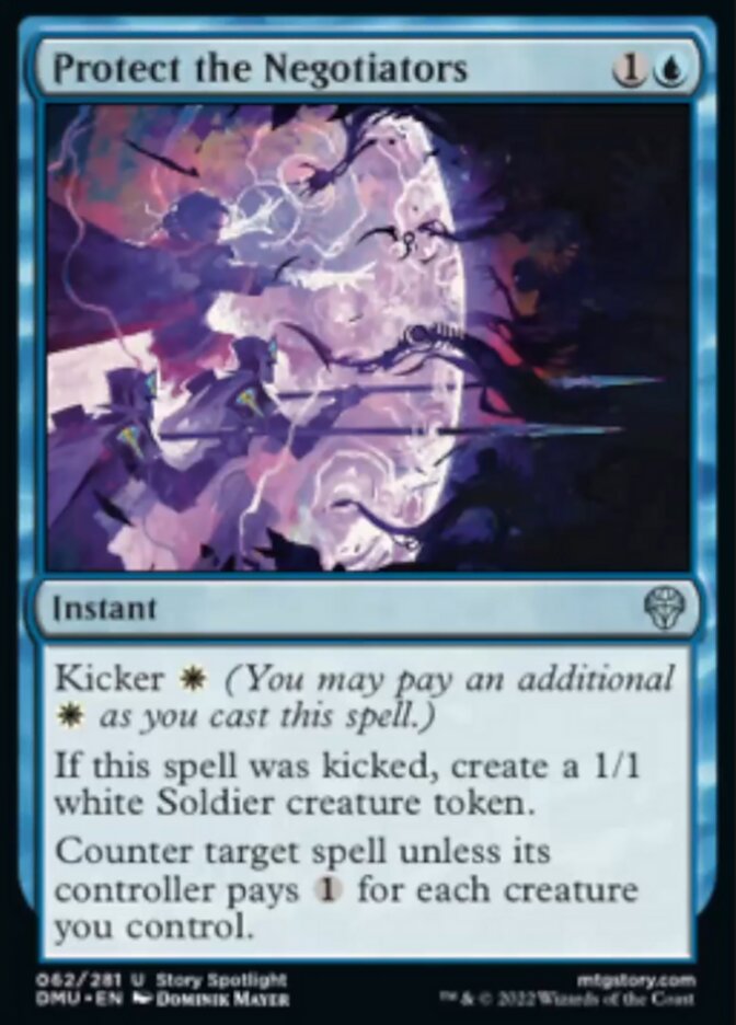 Protect the Negotiators [Dominaria United] | Good Games Cannington
