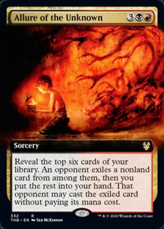 Allure of the Unknown (Extended Art) [Theros Beyond Death] | Good Games Cannington