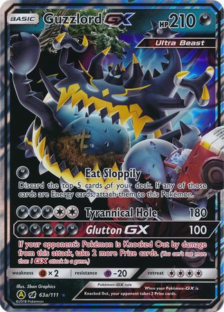 Guzzlord GX (63a/111) (Jumbo Card) [Sun & Moon: Crimson Invasion] | Good Games Cannington