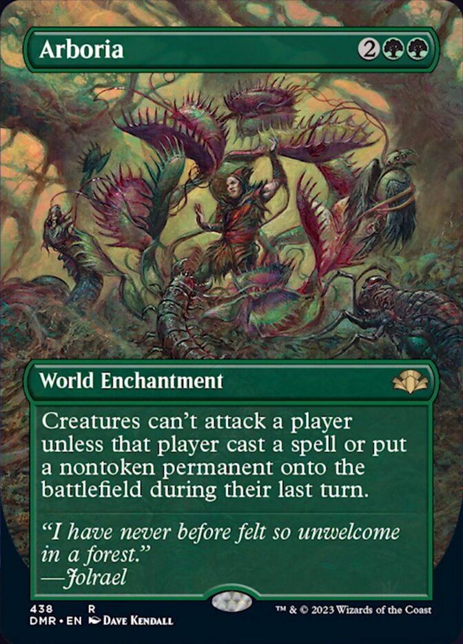 Arboria (Borderless Alternate Art) [Dominaria Remastered] | Good Games Cannington