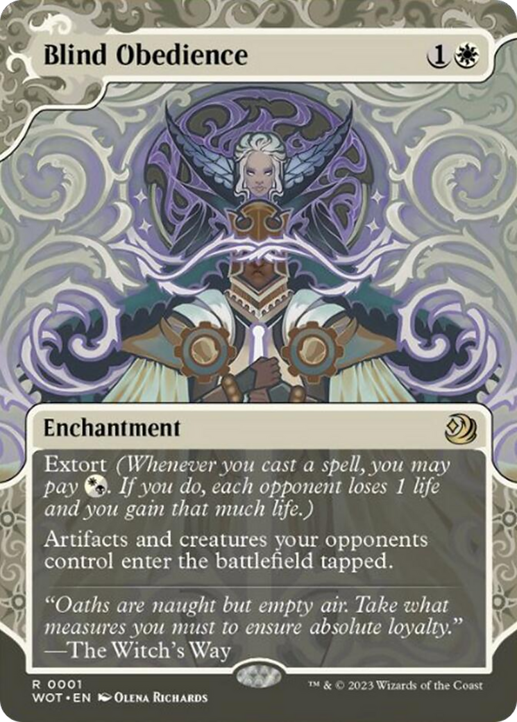 Blind Obedience [Wilds of Eldraine: Enchanting Tales] | Good Games Cannington