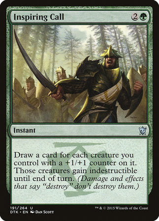 Inspiring Call [Dragons of Tarkir] | Good Games Cannington