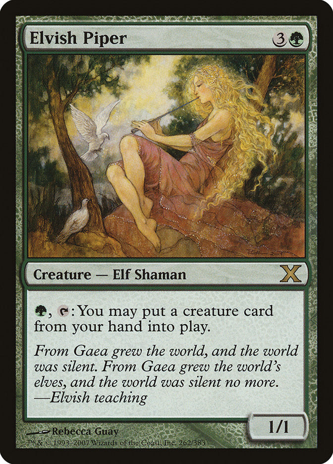 Elvish Piper [Tenth Edition] | Good Games Cannington