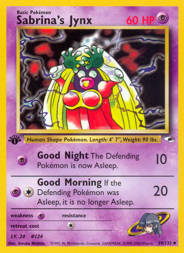Sabrina's Jynx (59/132) [Gym Heroes 1st Edition] | Good Games Cannington