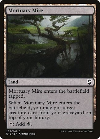 Mortuary Mire [Commander 2018] | Good Games Cannington
