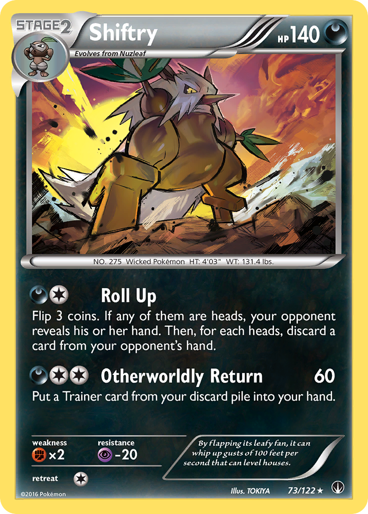 Shiftry (73/122) [XY: BREAKpoint] | Good Games Cannington