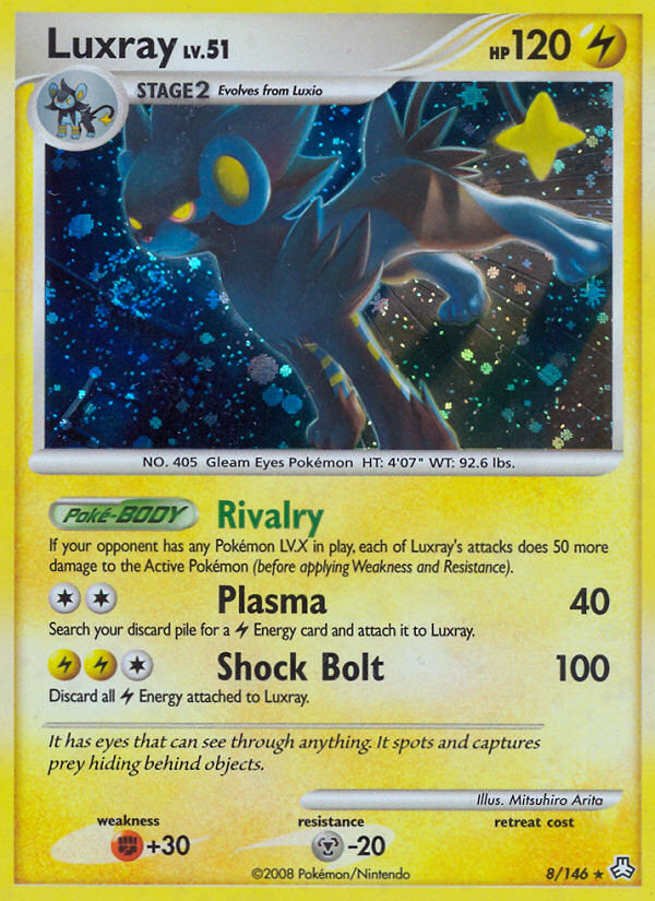 Luxray (8/146) [Diamond & Pearl: Legends Awakened] | Good Games Cannington
