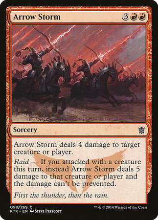Arrow Storm [Khans of Tarkir] | Good Games Cannington