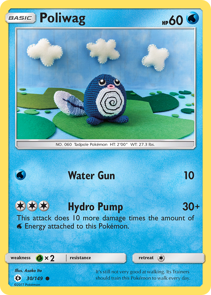 Poliwag (30/149) [Sun & Moon: Base Set] | Good Games Cannington