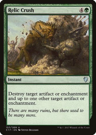 Relic Crush [Commander 2017] | Good Games Cannington