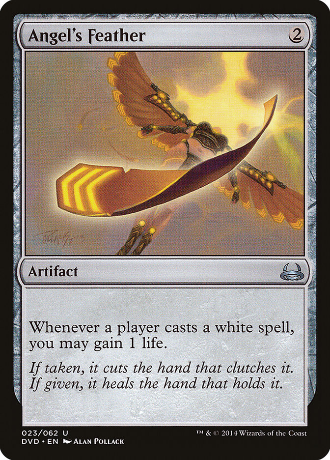 Angel's Feather (Divine vs. Demonic) [Duel Decks Anthology] | Good Games Cannington