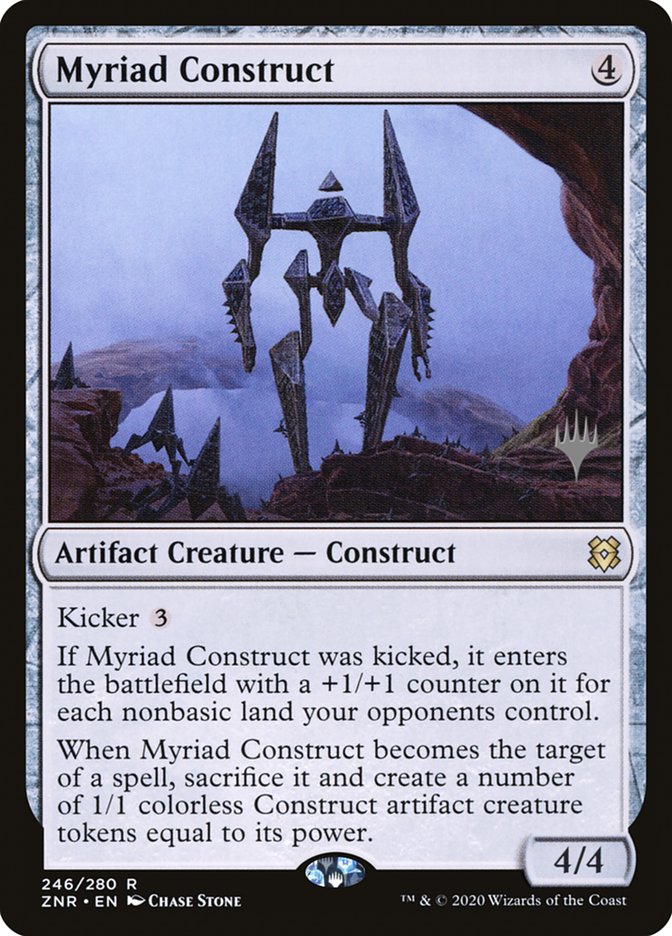 Myriad Construct (Promo Pack) [Zendikar Rising Promos] | Good Games Cannington
