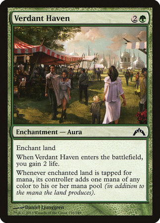 Verdant Haven [Gatecrash] | Good Games Cannington