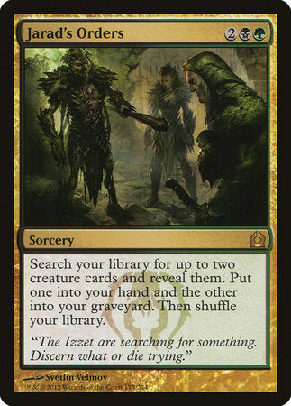 Jarad's Orders [Return to Ravnica] | Good Games Cannington