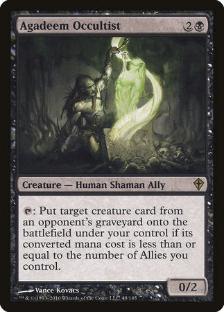 Agadeem Occultist [Worldwake] | Good Games Cannington