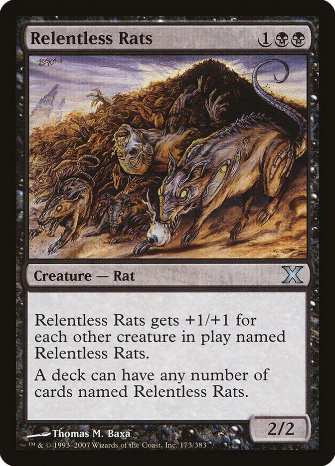 Relentless Rats [Tenth Edition] | Good Games Cannington