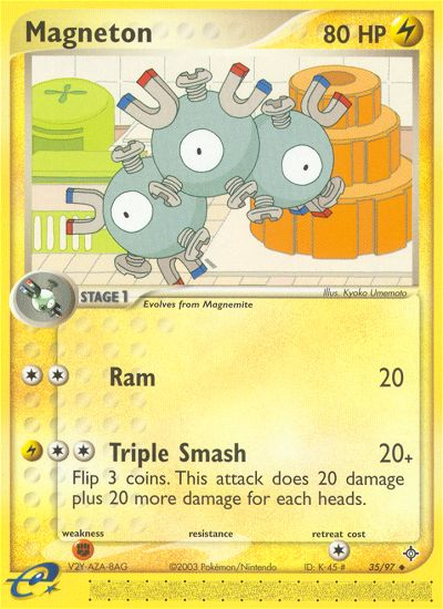 Magneton (35/97) [EX: Dragon] | Good Games Cannington