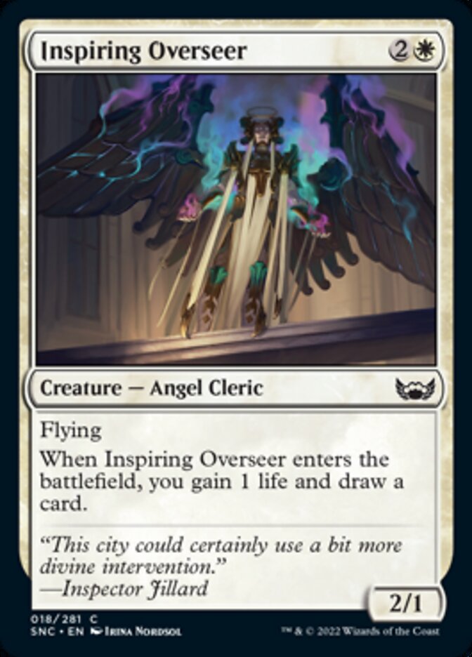 Inspiring Overseer [Streets of New Capenna] | Good Games Cannington