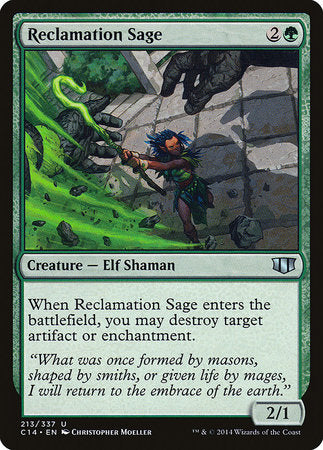 Reclamation Sage [Commander 2014] | Good Games Cannington