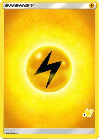 Lightning Energy (Pikachu Stamp #7) [Battle Academy 2020] | Good Games Cannington