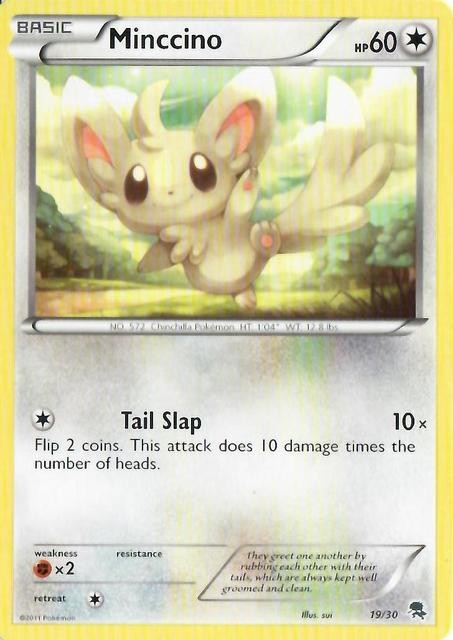 Minccino (19/30) [Black & White: Trainer Kit - Zoroark] | Good Games Cannington