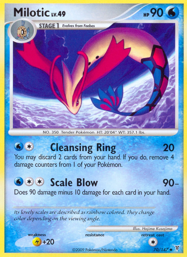 Milotic (70/147) [Platinum: Supreme Victors] | Good Games Cannington