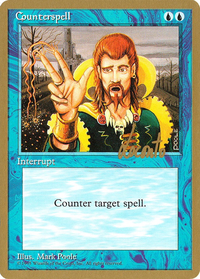 Counterspell (Michael Loconto) [Pro Tour Collector Set] | Good Games Cannington
