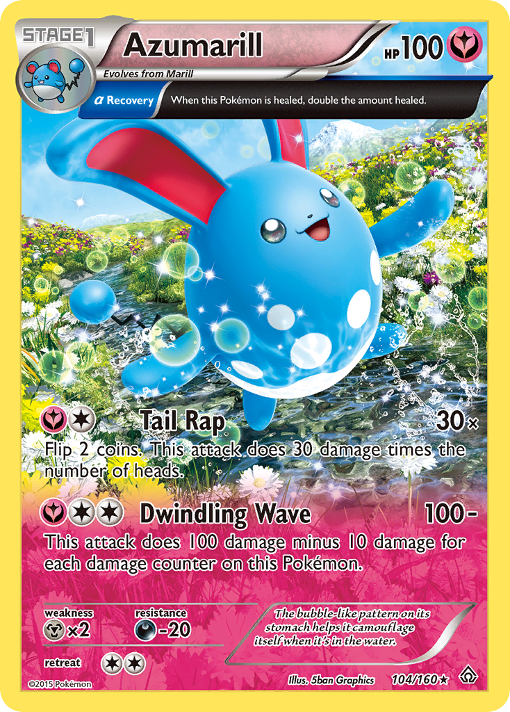 Azumarill (104/160) [XY: Primal Clash] | Good Games Cannington