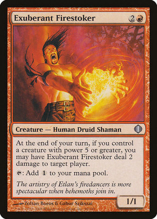 Exuberant Firestoker [Shards of Alara] | Good Games Cannington