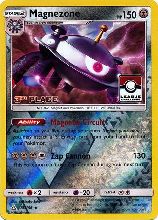 Magnezone (83/156) (League Promo 3rd Place) [Sun & Moon: Ultra Prism] | Good Games Cannington