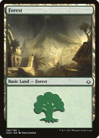 Forest (198) [Hour of Devastation] | Good Games Cannington