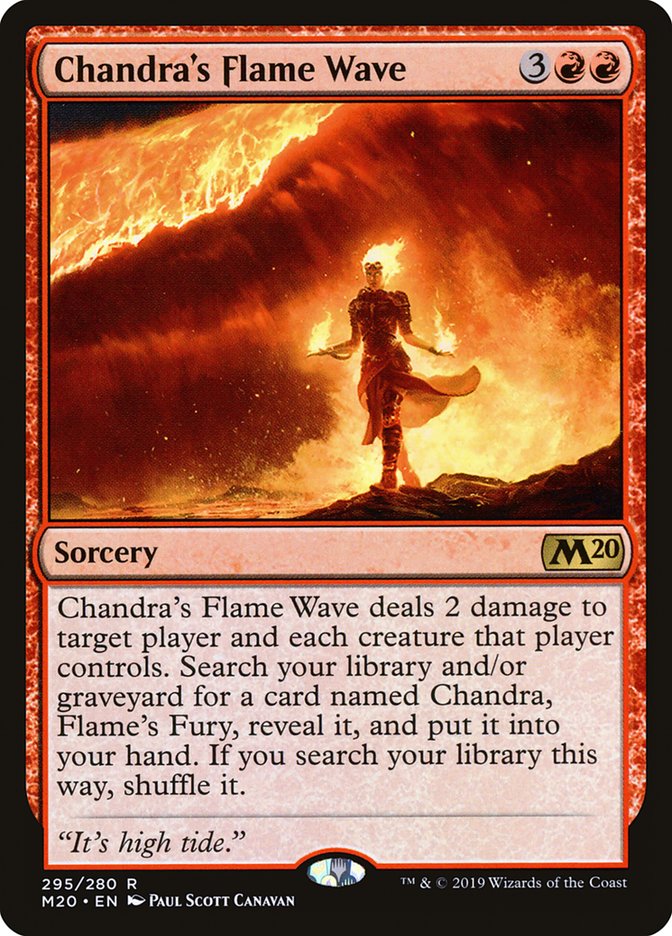 Chandra's Flame Wave [Core Set 2020] | Good Games Cannington