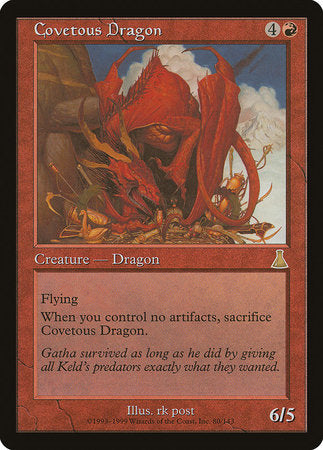 Covetous Dragon [Urza's Destiny] | Good Games Cannington