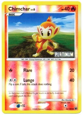 Chimchar (56/100) [Burger King Promos: 2009 Collection] | Good Games Cannington