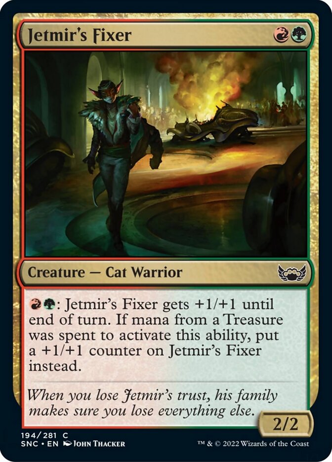 Jetmir's Fixer [Streets of New Capenna] | Good Games Cannington