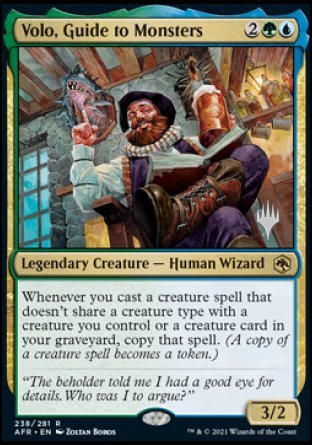 Volo, Guide to Monsters (Promo Pack) [Dungeons & Dragons: Adventures in the Forgotten Realms Promos] | Good Games Cannington