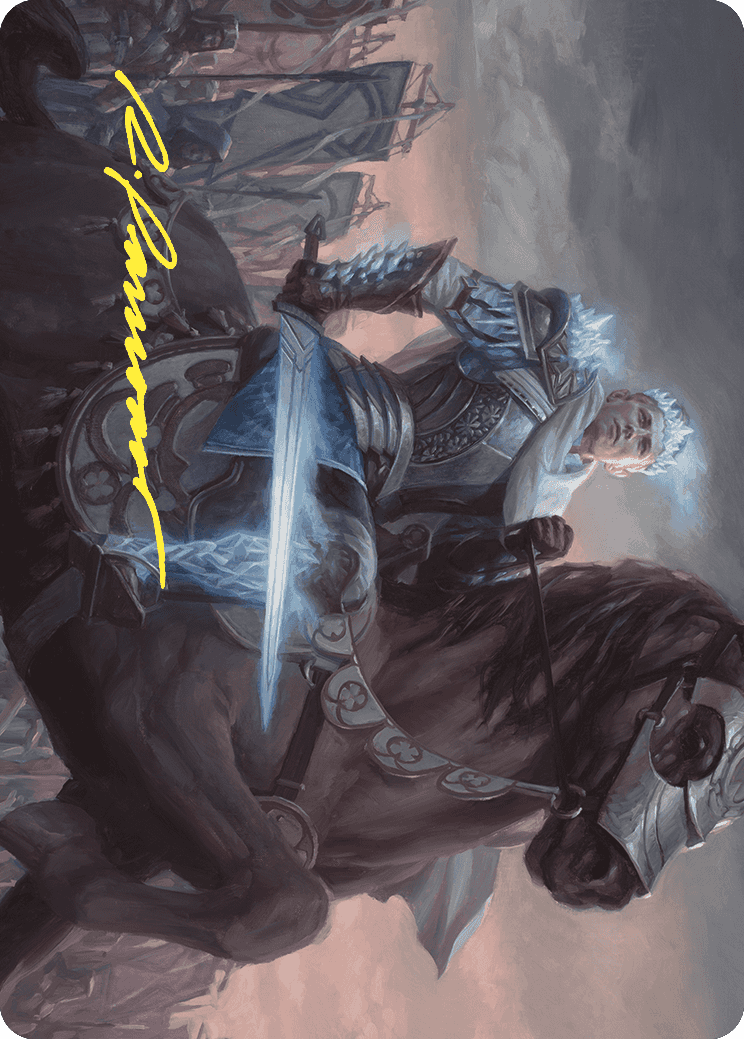 Will, Scion of Peace Art Card (Gold-Stamped Signature) [Wilds of Eldraine Art Series] | Good Games Cannington