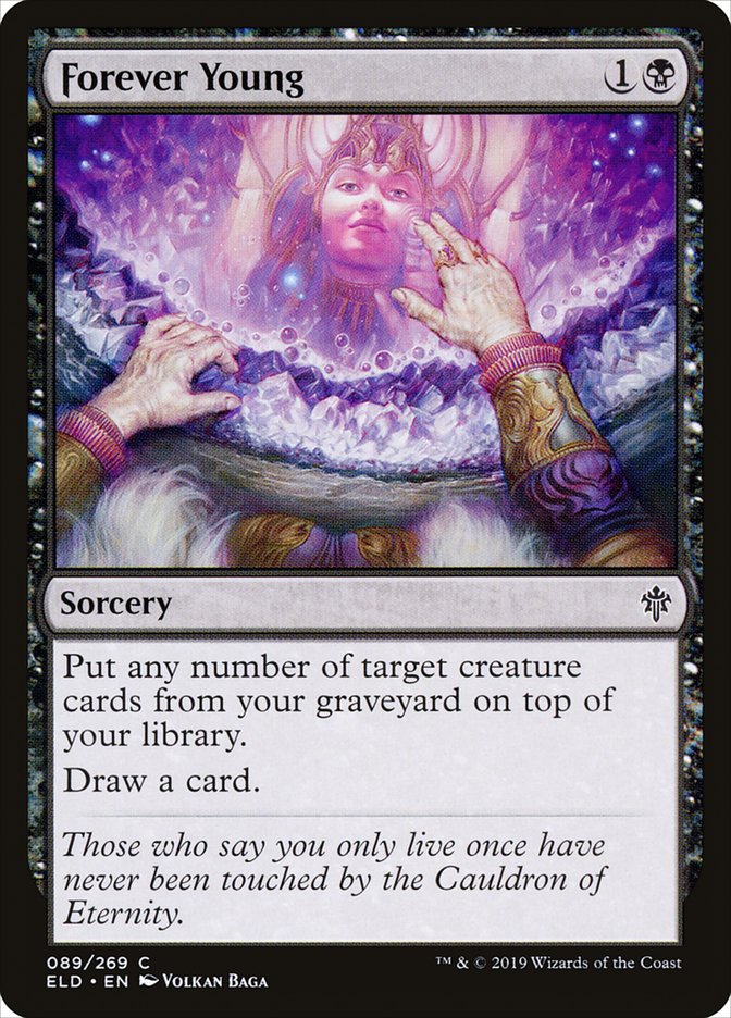 Forever Young [Throne of Eldraine] | Good Games Cannington