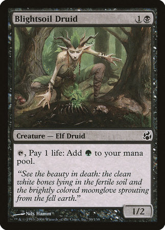 Blightsoil Druid [Morningtide] | Good Games Cannington