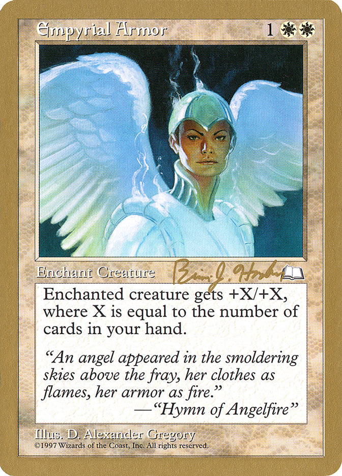 Empyrial Armor (Brian Hacker) [World Championship Decks 1998] | Good Games Cannington