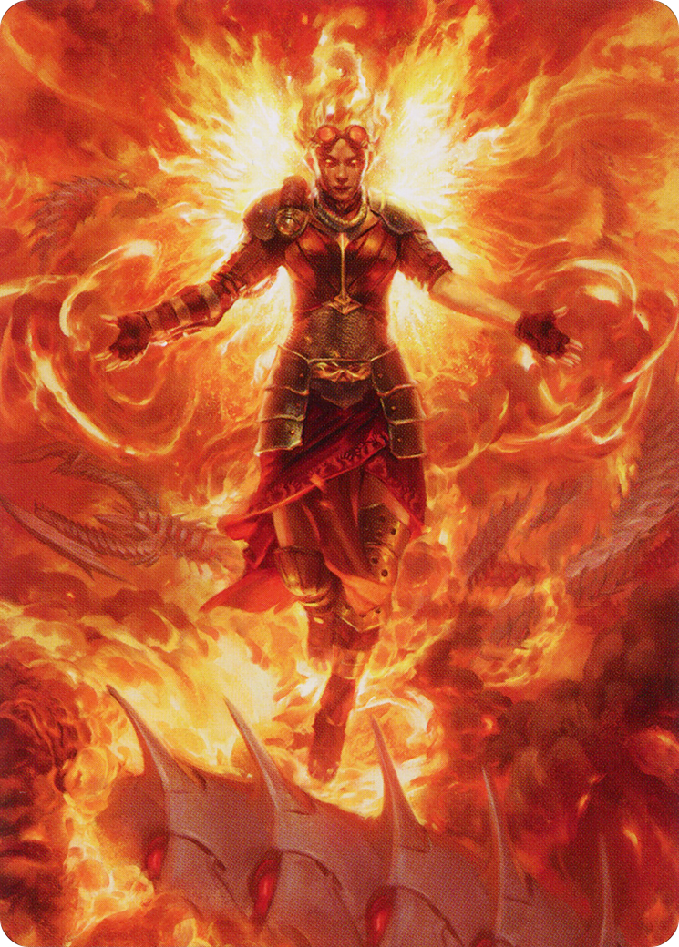 Chandra, Hope's Beacon Art Card [March of the Machine Art Series] | Good Games Cannington