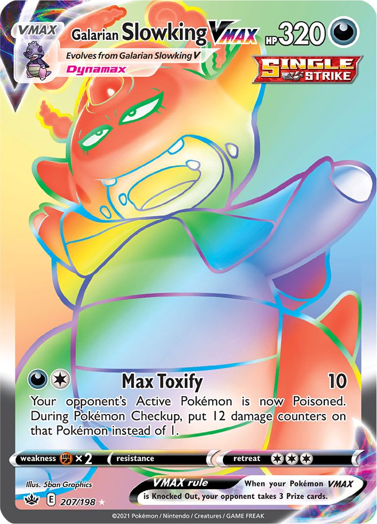 Galarian Slowking VMAX (207/198) [Sword & Shield: Chilling Reign] | Good Games Cannington