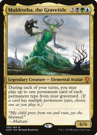 Muldrotha, the Gravetide [Dominaria] | Good Games Cannington