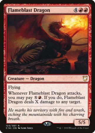Flameblast Dragon [Commander 2018] | Good Games Cannington