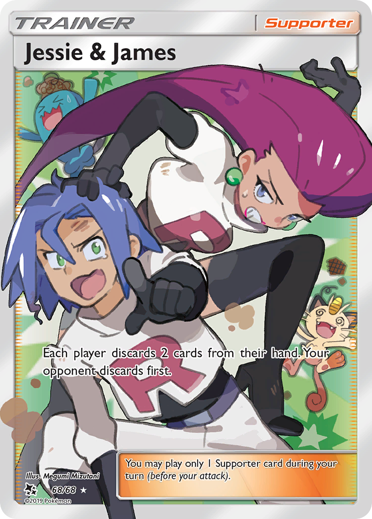 Jessie & James (68/68) [Sun & Moon: Hidden Fates] | Good Games Cannington