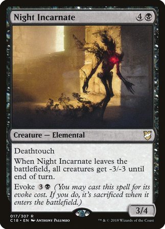 Night Incarnate [Commander 2018] | Good Games Cannington