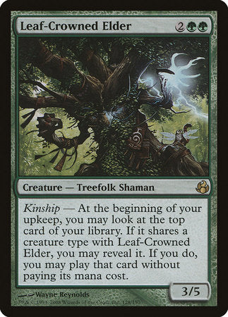 Leaf-Crowned Elder [Morningtide] | Good Games Cannington