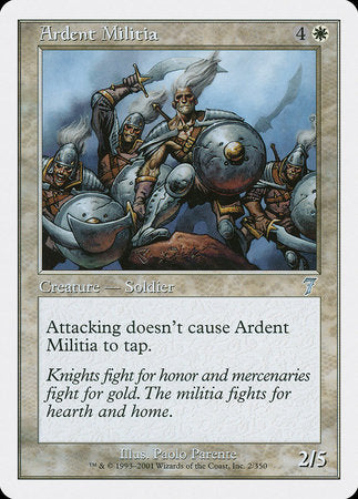 Ardent Militia [Seventh Edition] | Good Games Cannington