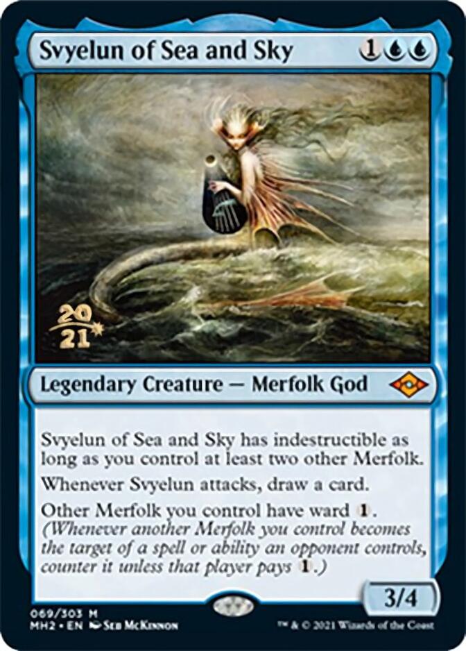 Svyelun of Sea and Sky [Modern Horizons 2 Prerelease Promos] | Good Games Cannington