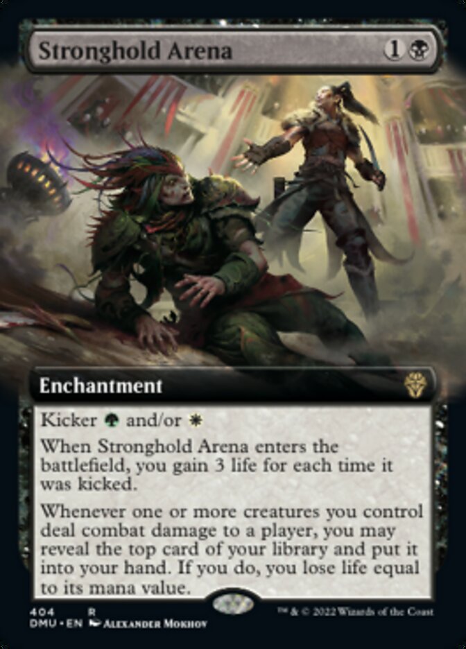 Stronghold Arena (Extended Art) [Dominaria United] | Good Games Cannington